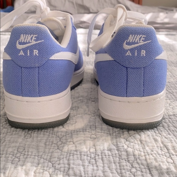 NIKE AIR FORCE 1 Purple Frost Sz 8 - Picture 6 of 8